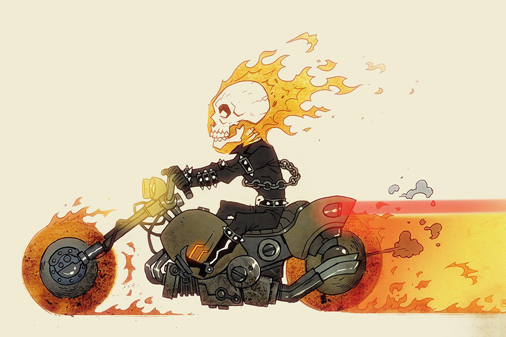 Ghost Rider Comics Poster