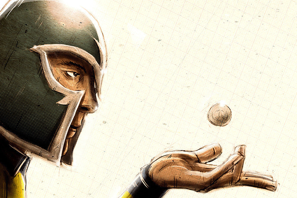 Magneto Fantastic Four Comics Poster