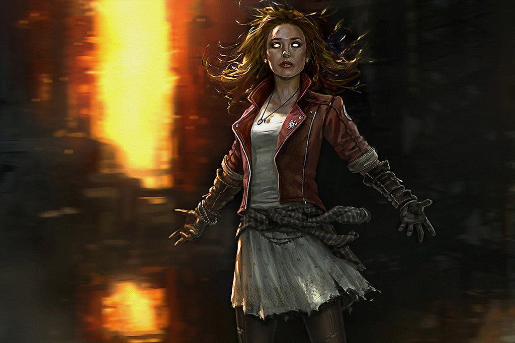 Age of Ultron Girl Comics Poster