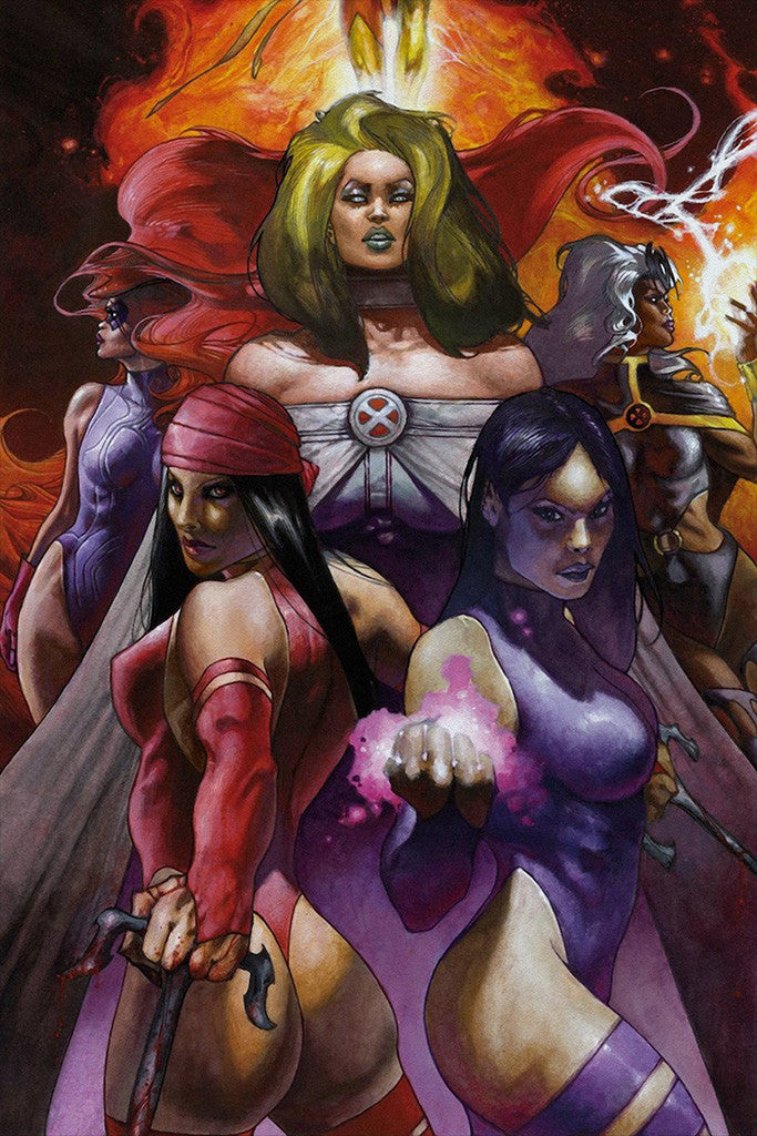 Hot Women Girls Comics Superheroes Poster