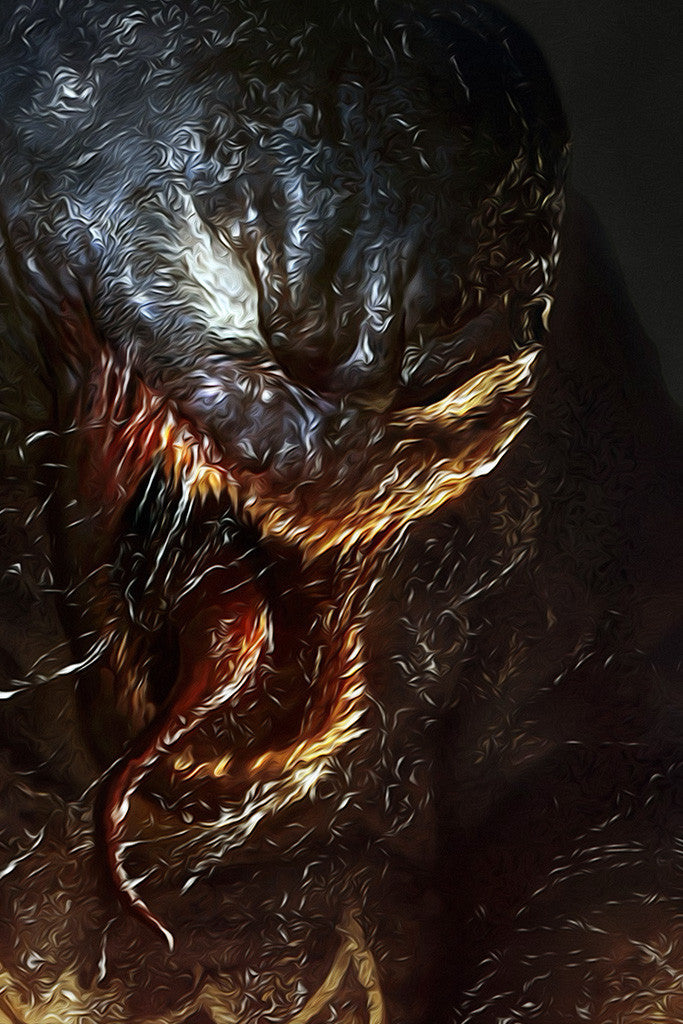 Venom Face Spider-Man Comics Poster