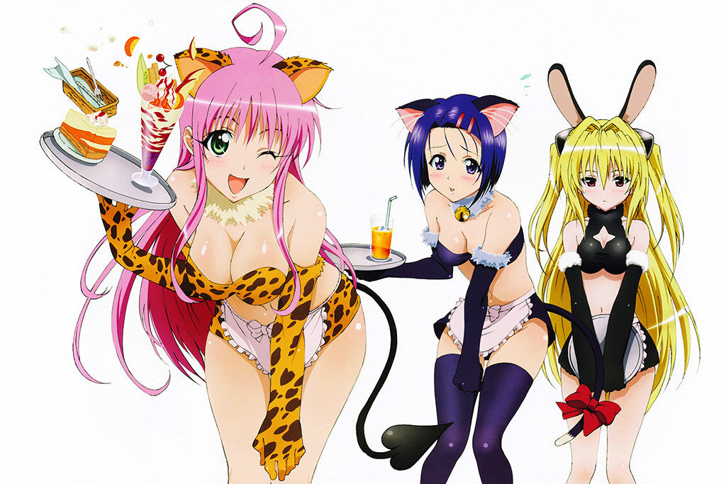 To Love-Ru Hot Girls Anime Poster