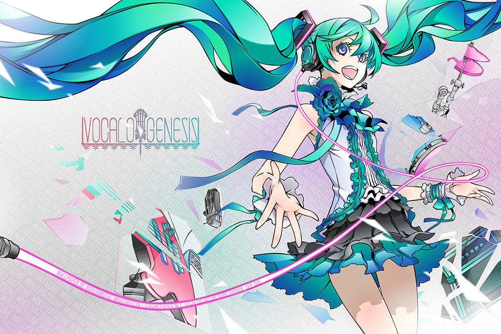 Vocaloid Game Anime Miku Hatsune Poster