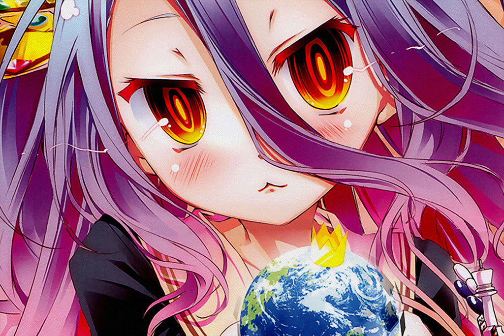 No Game No Life Shiro Anime Poster