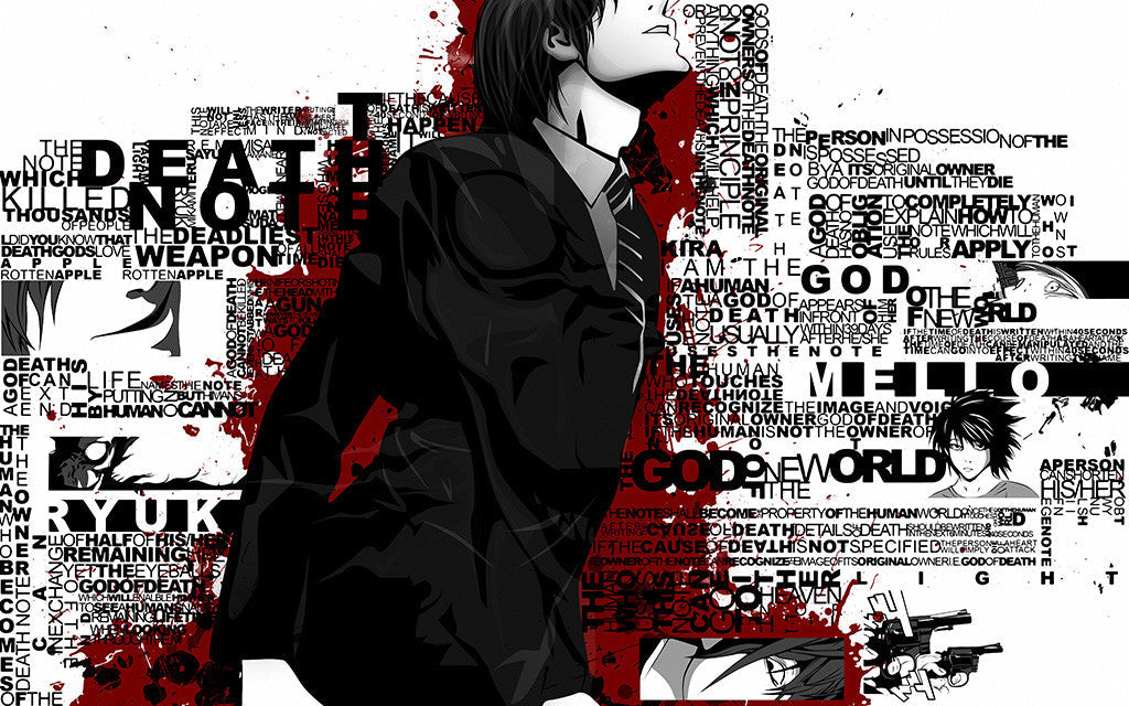 Death Note Blood Anime Poster