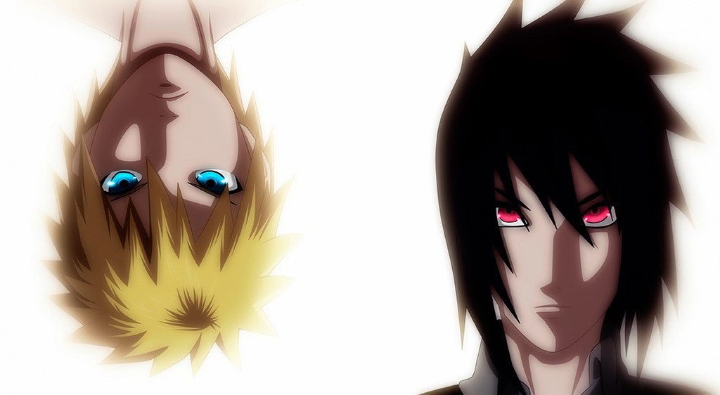 Naruto Uchiha Sasuke Uzumaki Anime Poster