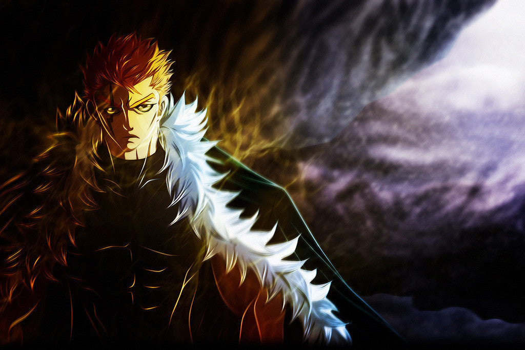 Fairy Tail Laxus Dreyar Anime Poster