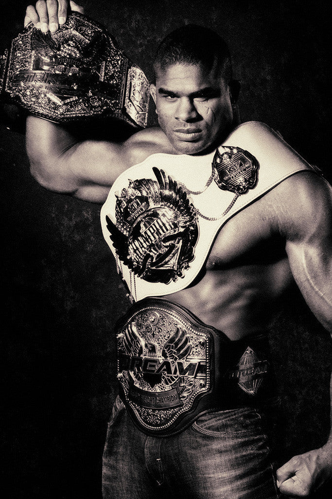 Alistair Overeem MMA Fighter Poster