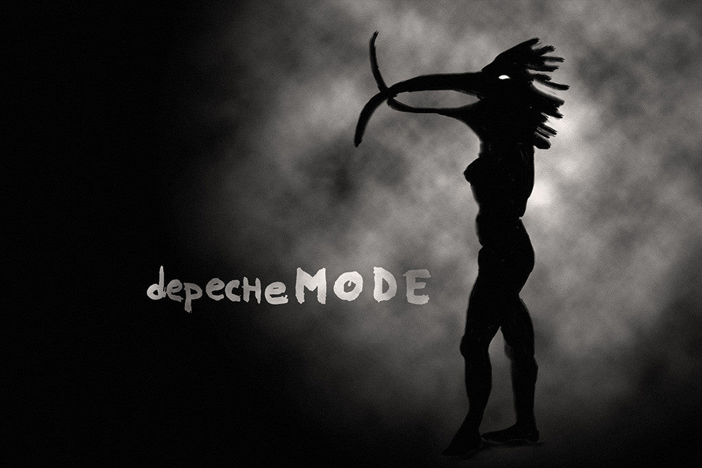 Depeche Mode Faith And Devotion Black-White Poster