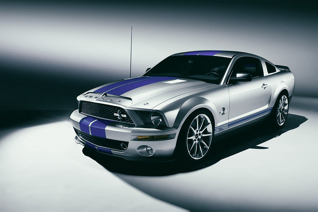 Ford Mustang Car Poster