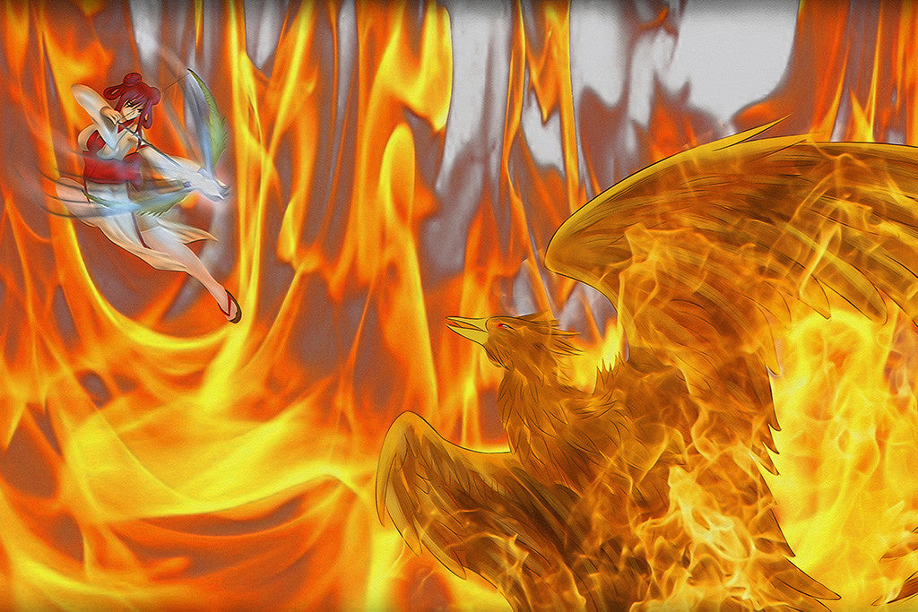 Fairy Tail Phoenix Anime Poster