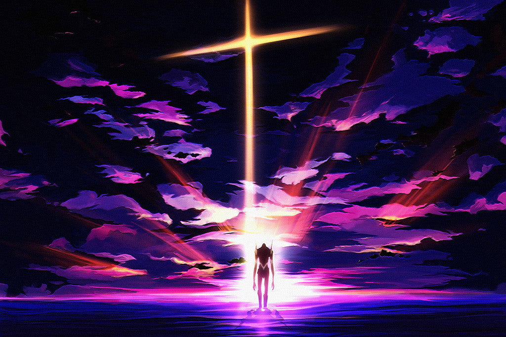 Neon Genesis Evangelion Eva 01 Anime Poster