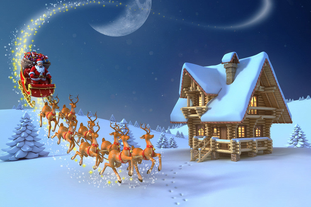 Christmas Santa Claus Poster