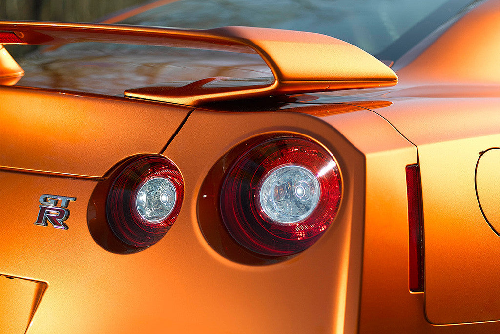 Nissan GT-R 2017 Backlights New Car Poster
