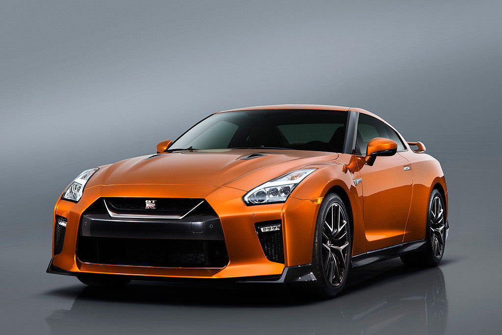Nissan GT-R 2017 Car Poster