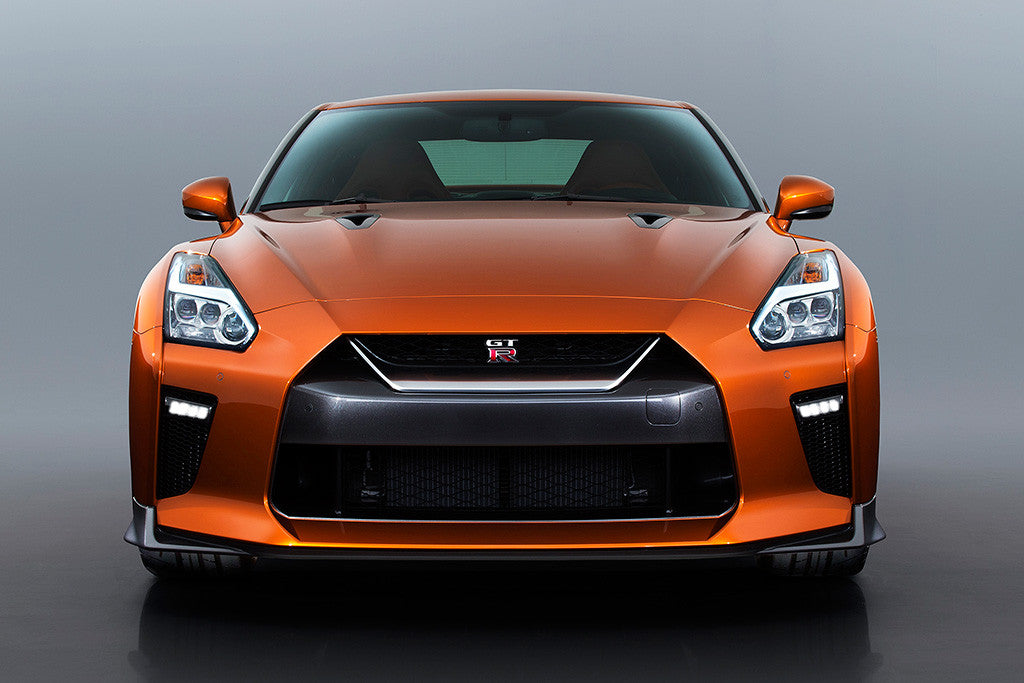 Nissan GT-R 2017 New GTR Front Car Poster