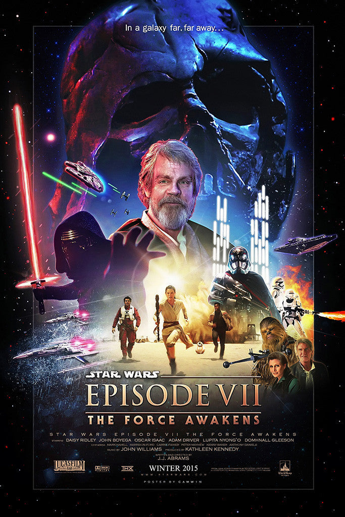 Star Wars Episode VII The Force Awakens Poster