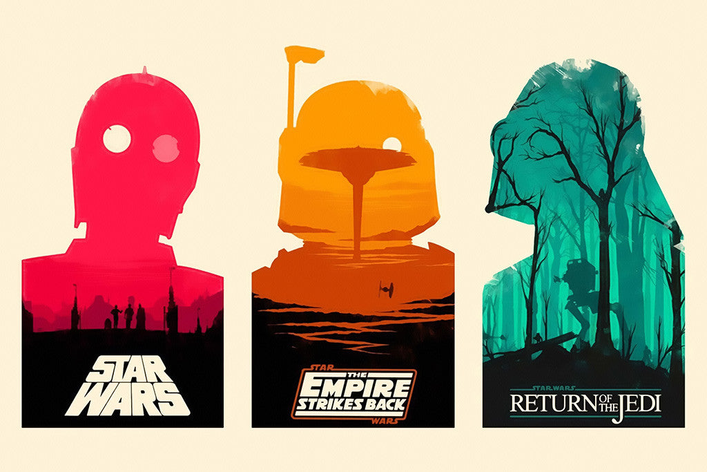 Star Wars The First Trilogy Poster