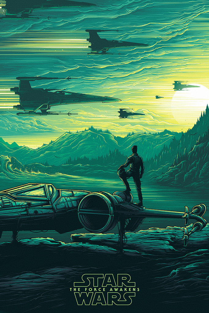 Star Wars The Force Awakens 2015 Poster