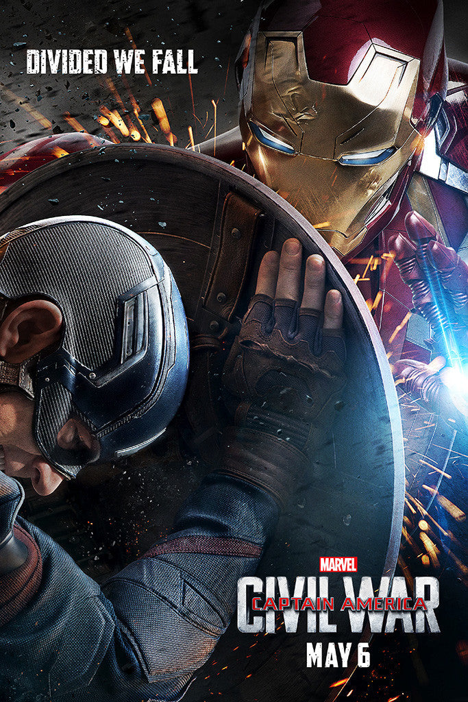 2016 Captain America Civil War Poster