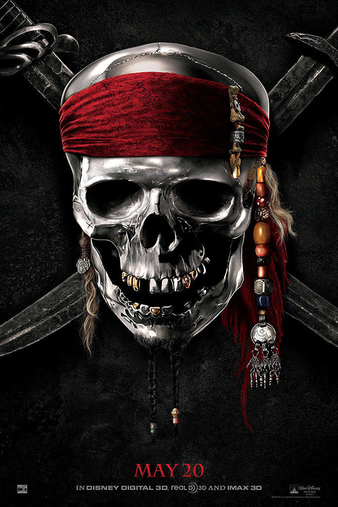 Pirates Of The Caribbean On Stranger Tides Poster