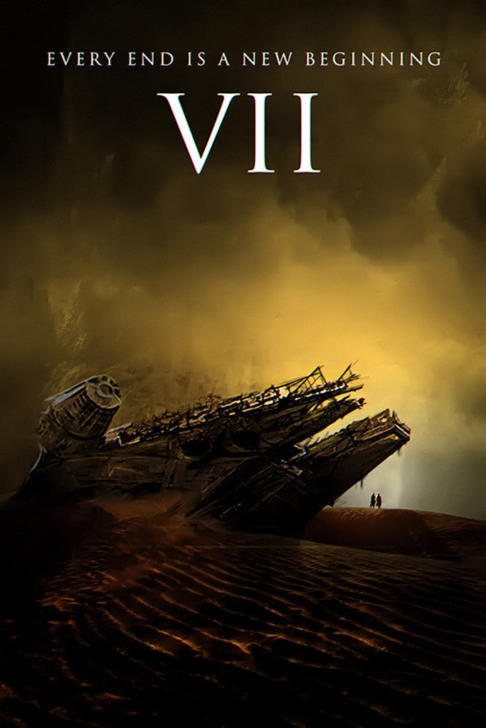 Star Wars Episode VII Movie The Force Awakens Poster