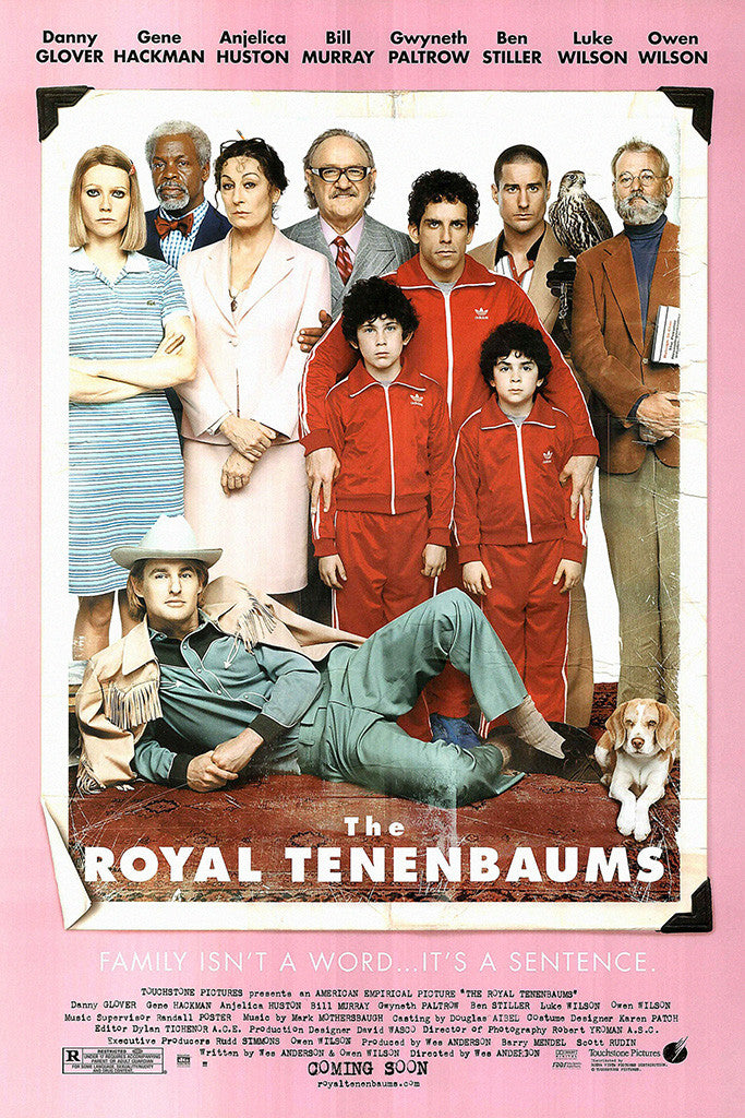 The Royal Tenenbaums Poster