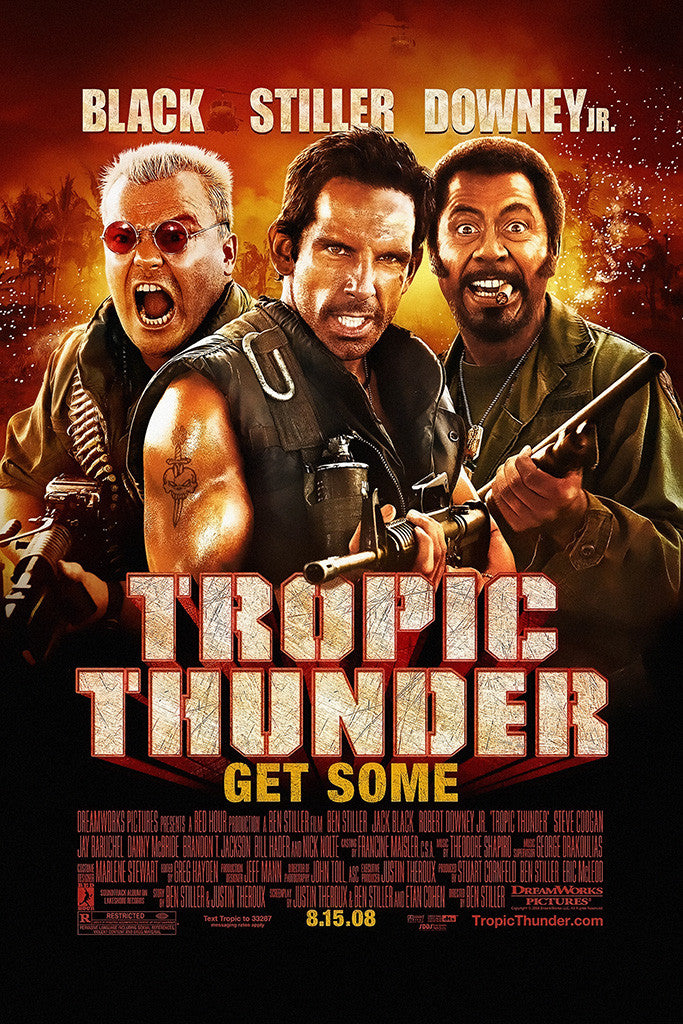 Tropic Thunder Movie Poster