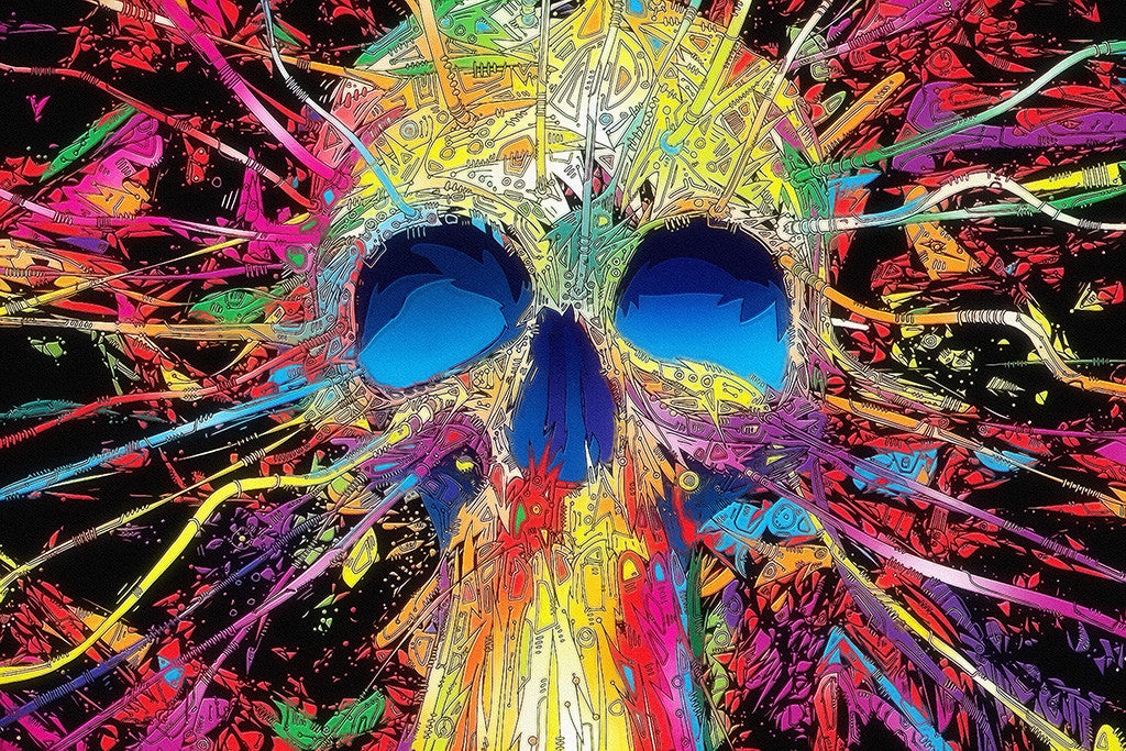 Psychedelic Trippy Poster