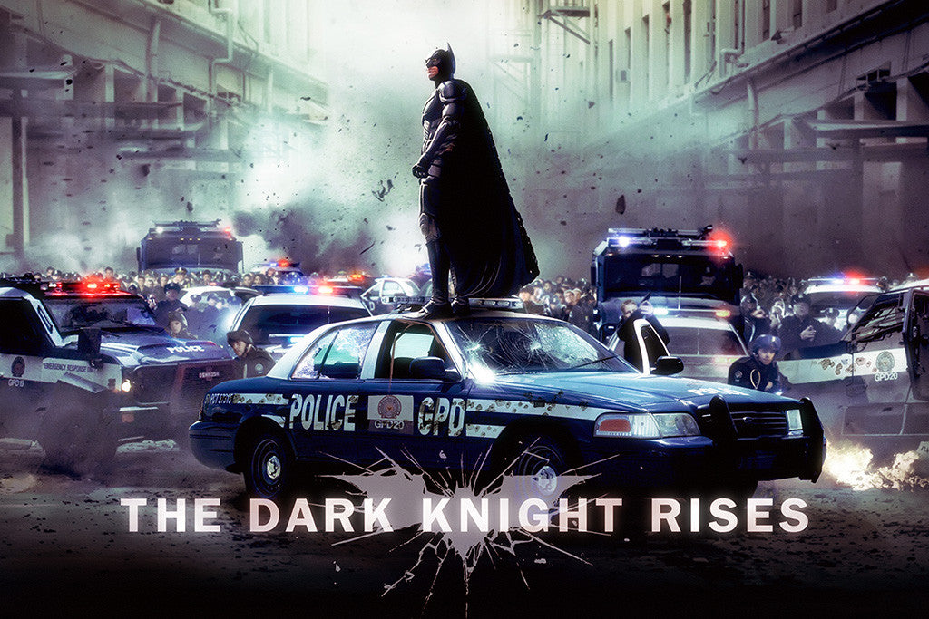 The Dark Knight Rises Batman Movie Poster