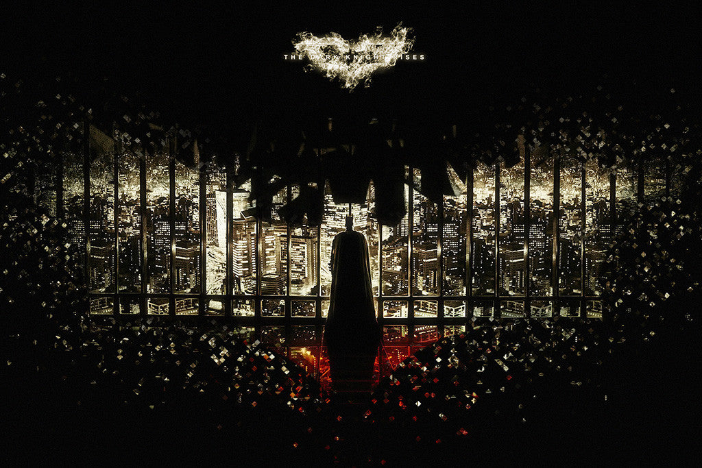 The Dark Knight Rises Batman Movie Film Poster