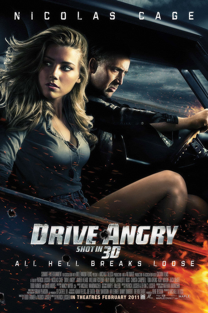 Drive Angry Movie Poster
