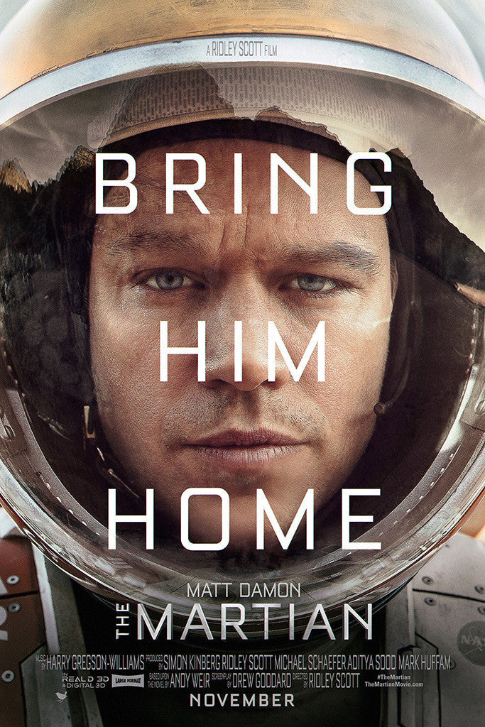 The Martian Film Poster