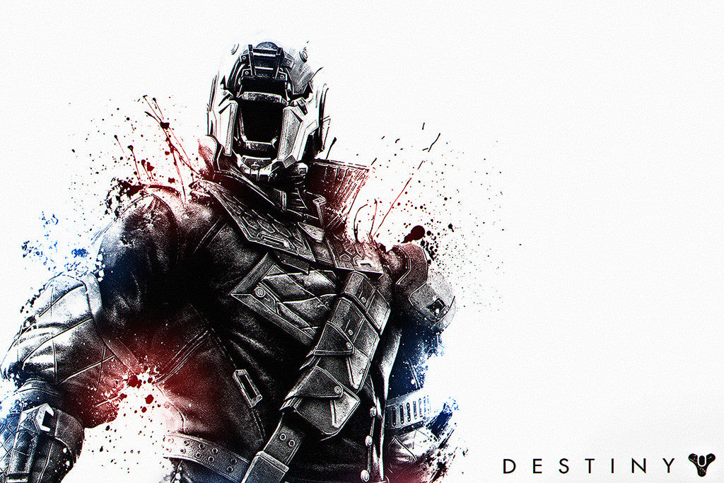 Destiny First-Person Shooter Game Poster
