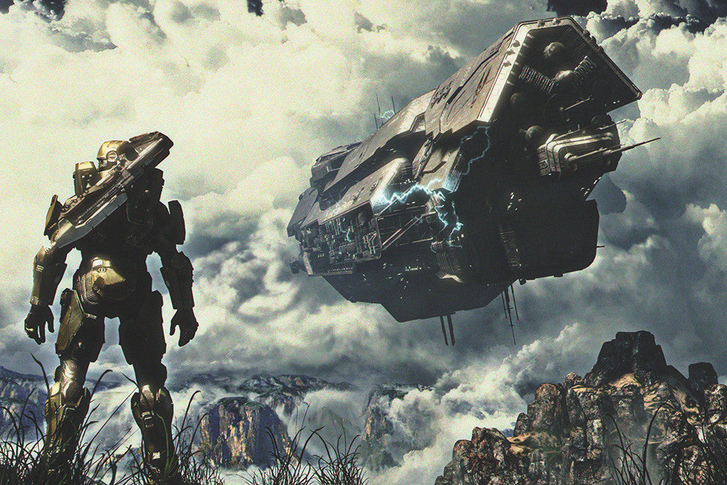 Halo Game Poster