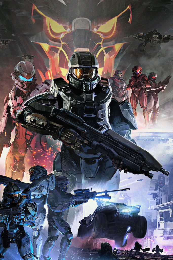 Halo 5 Guardians Poster