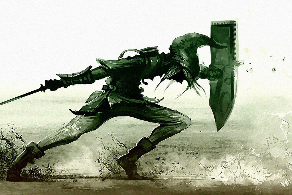 The Legend of Zelda Game Poster
