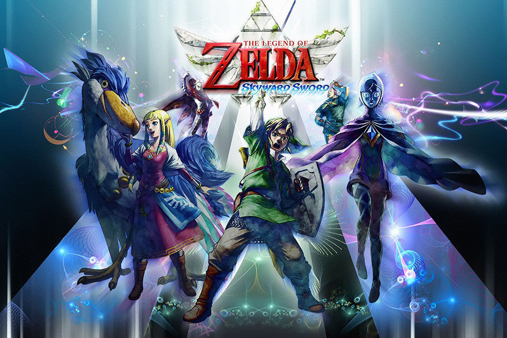 The Legend of Zelda Characters Poster