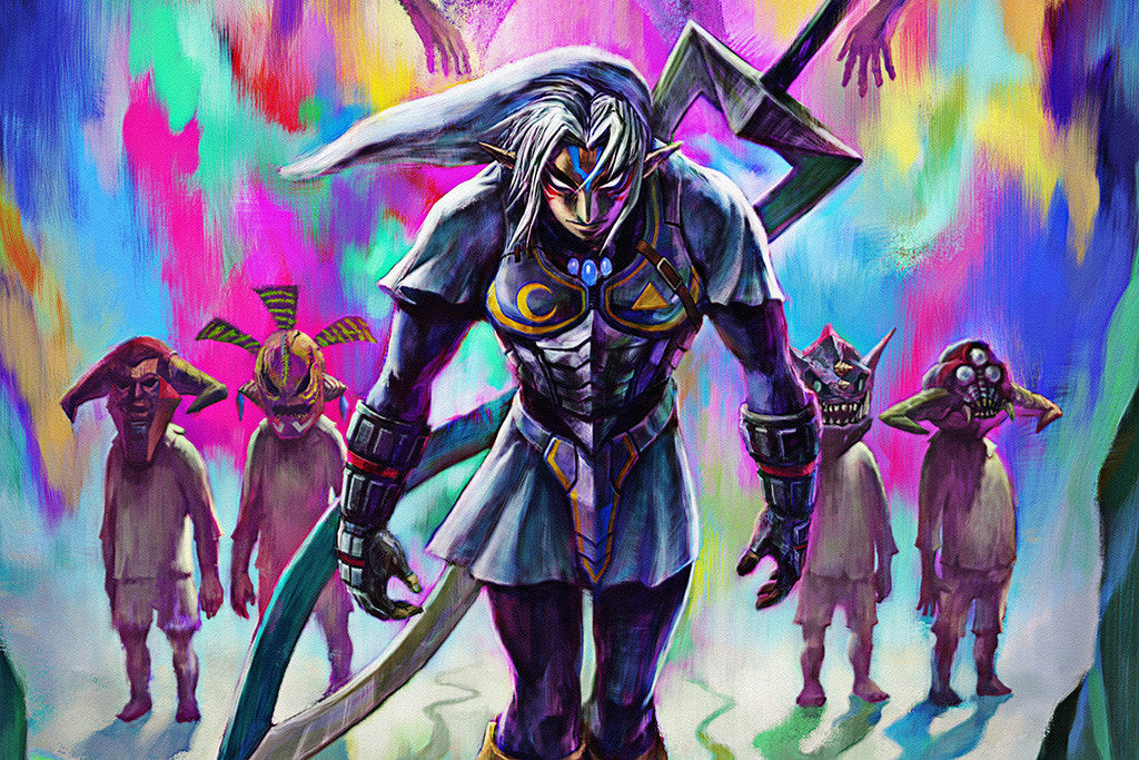 The Legend Of Zelda Majora's Mask Poster