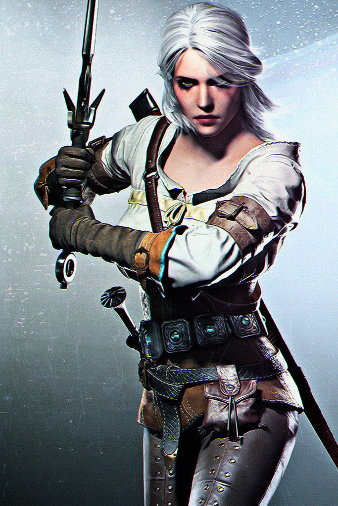 The Witcher 3 Wild Hunt Ciri Poster