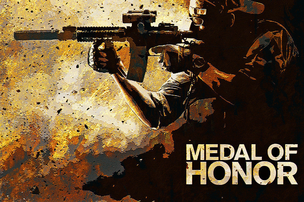 Medal Of Honor Art Poster