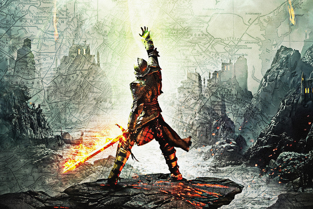 Dragon Age Inquisition Game Poster