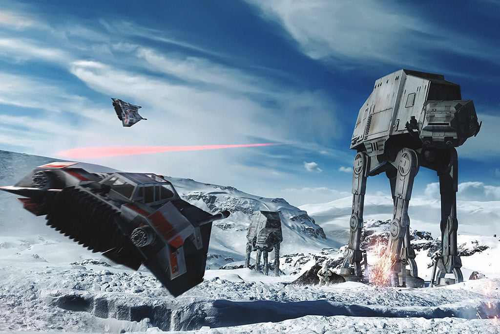 Star Wars Battlefront Game Poster