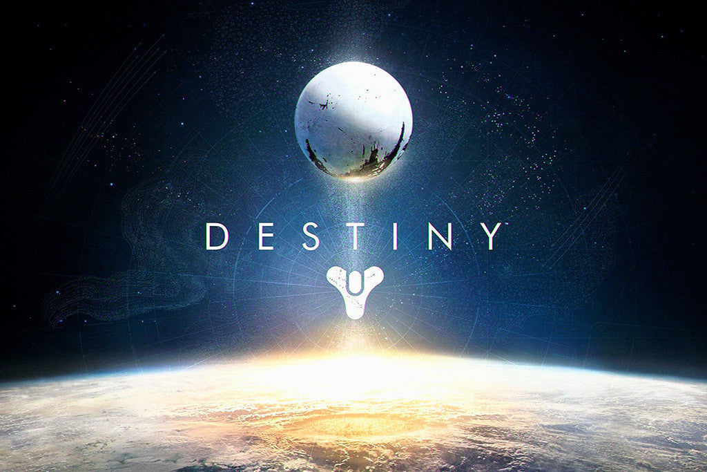 Destiny FPS Game Poster