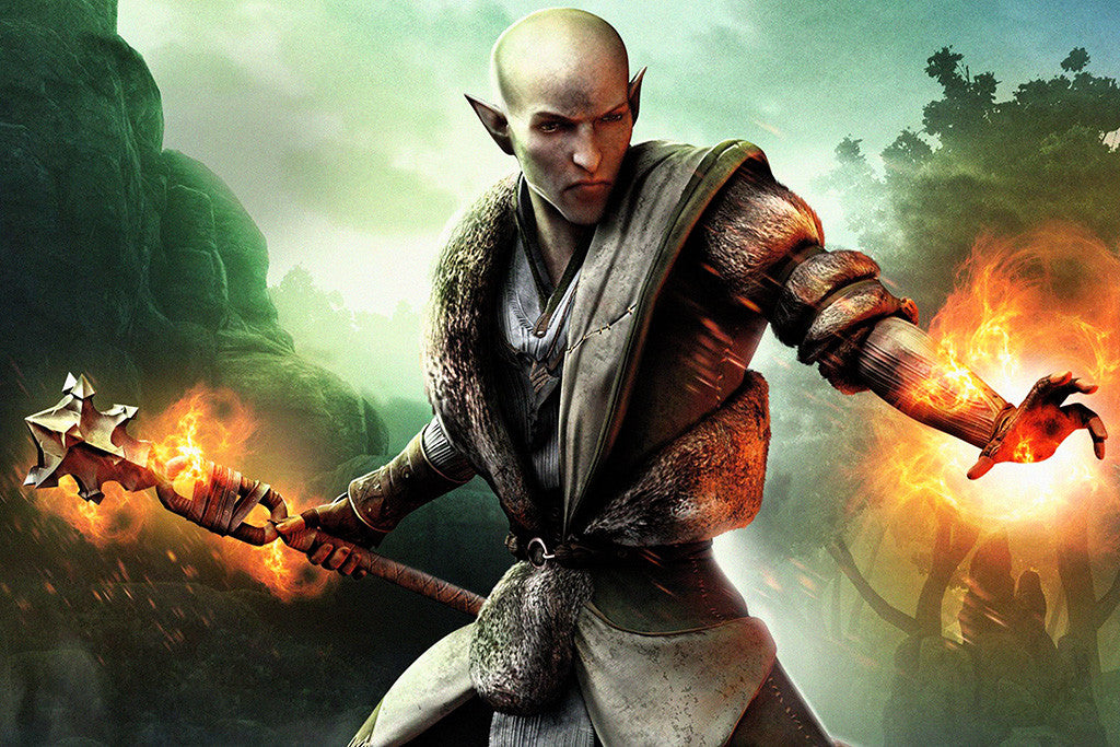 Dragon Age Inquisition Solas Poster