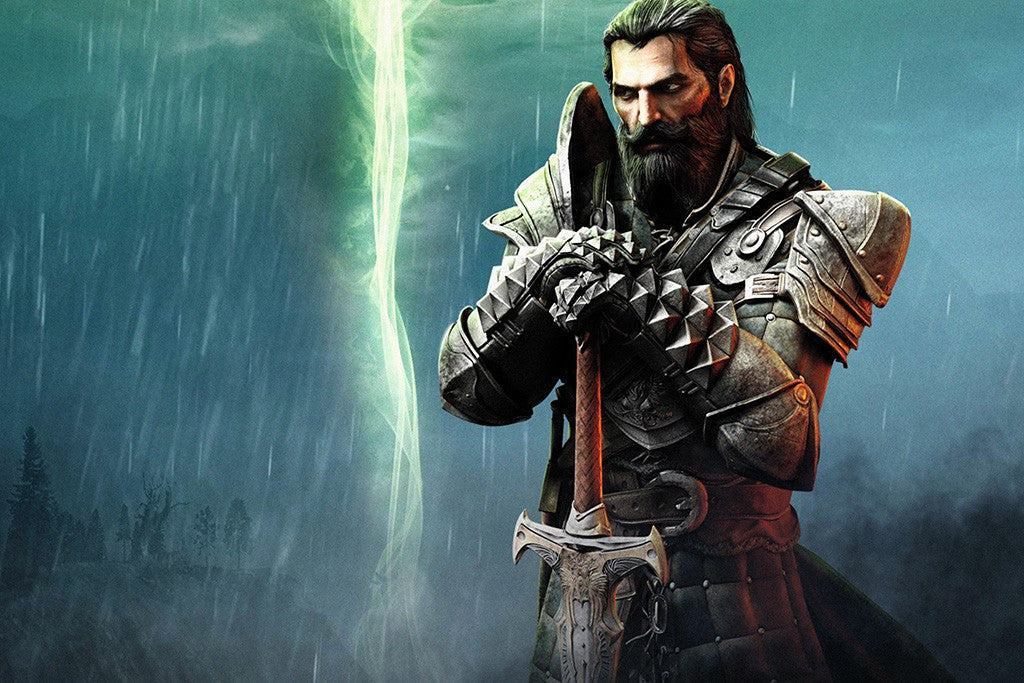 Dragon Age Inquisition Gordon Blackwall Poster