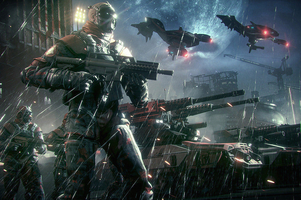 Batman Arkham Knight Genesis Poster