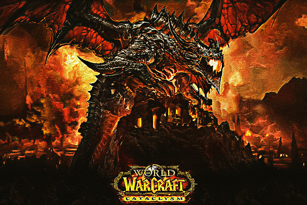 World of Warcraft Cataclysm Poster