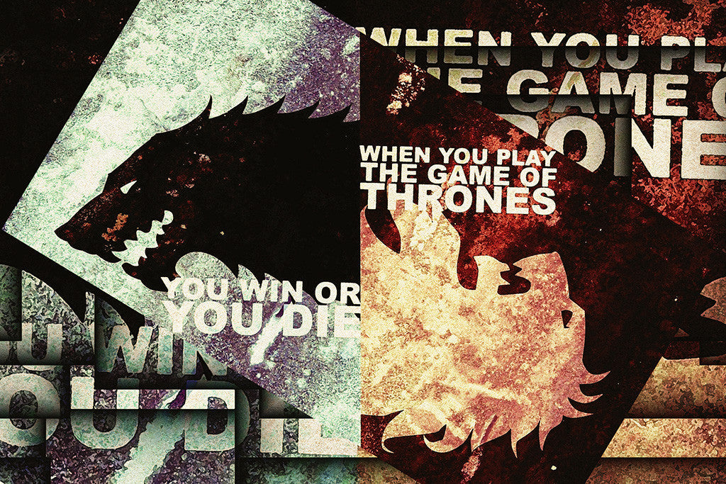 Game of Thrones Win or Die Poster