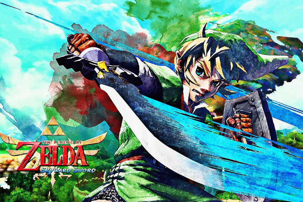 The Legend of Zelda Skyward Sword Poster